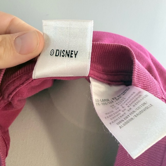 101 Dalmatians vintage pink Disney Store xxl longsleeve shirt - Picture 5 of 5